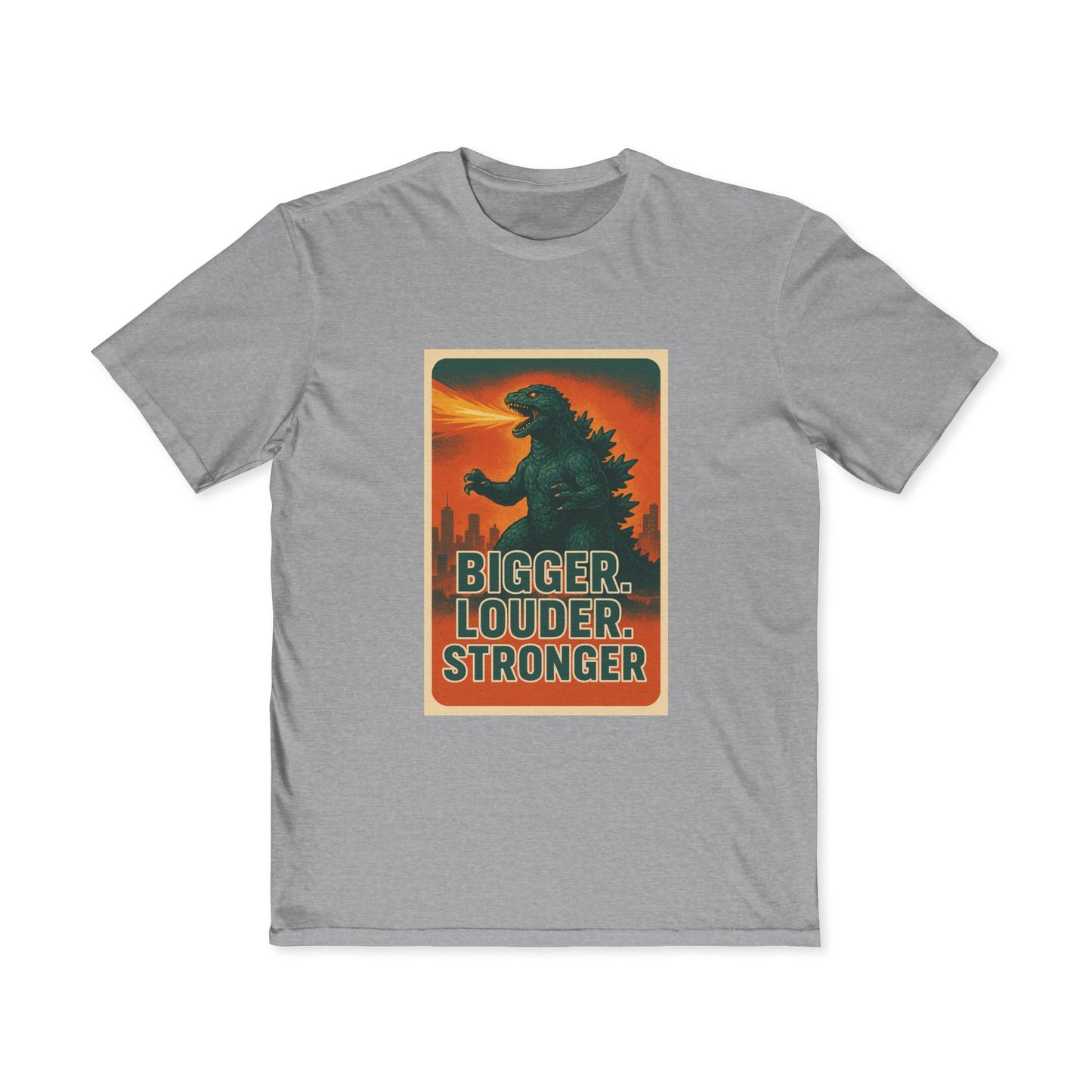 Bigger. Louder. Stronger. Godzilla T-Shirt – Retro Limited Edition