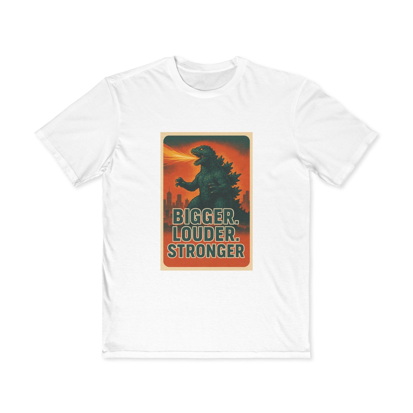 Bigger. Louder. Stronger. Godzilla T-Shirt – Retro Limited Edition
