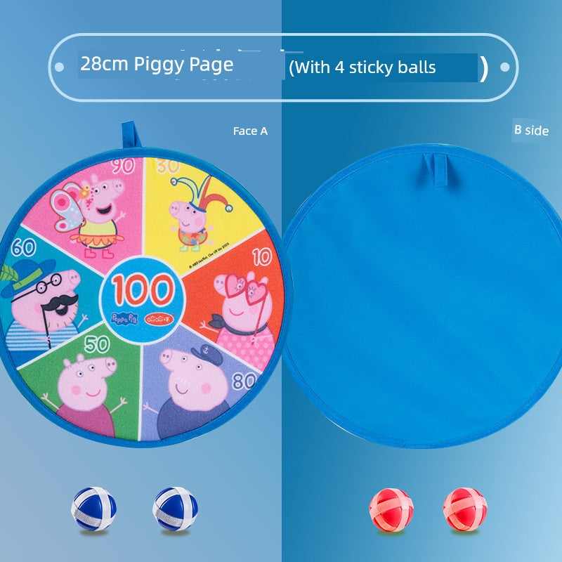 Peppa Pig Touch Ball 2-Year-Old Puzzle Dart Plate