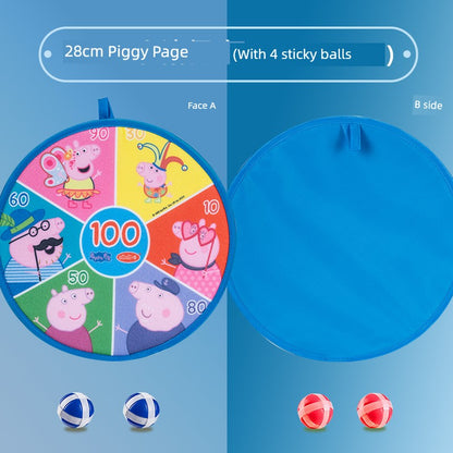 Peppa Pig Touch Ball 2-Year-Old Puzzle Dart Plate