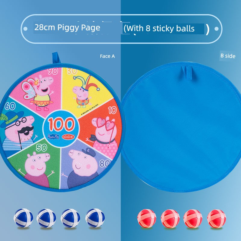 Peppa Pig Touch Ball 2-Year-Old Puzzle Dart Plate