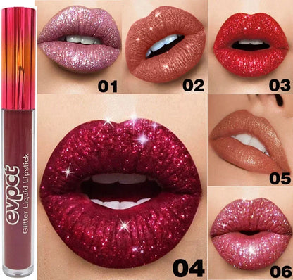 Waterproof Diamond Shimmer Glitter Lip Gloss