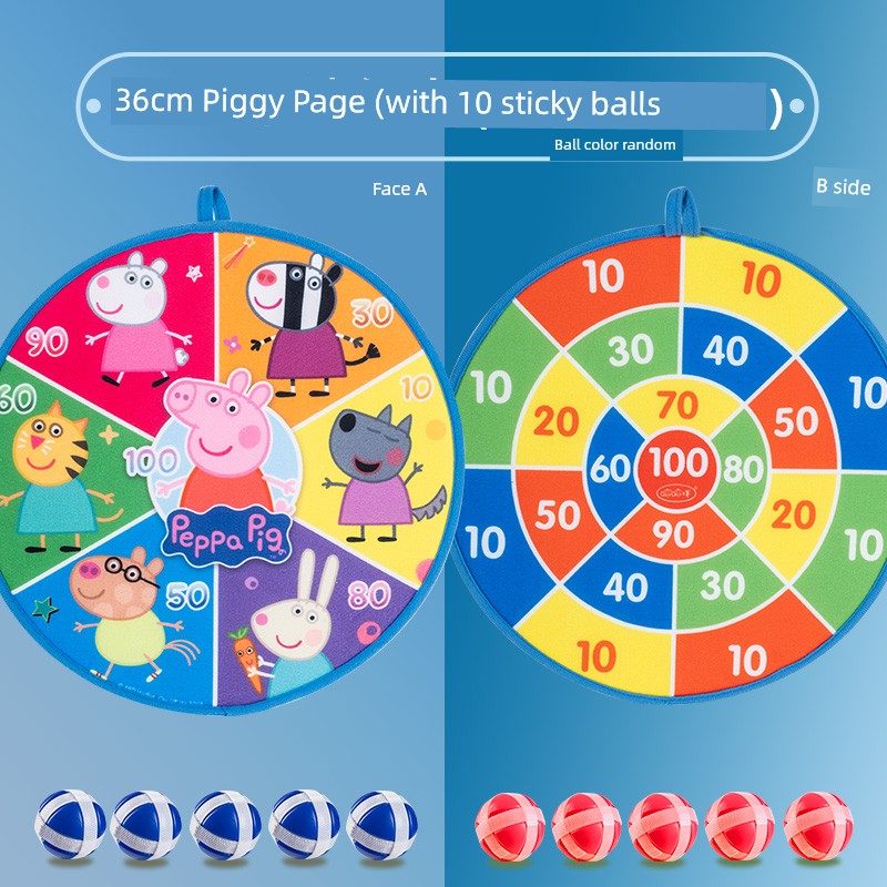 Peppa Pig Touch Ball 2-Year-Old Puzzle Dart Plate