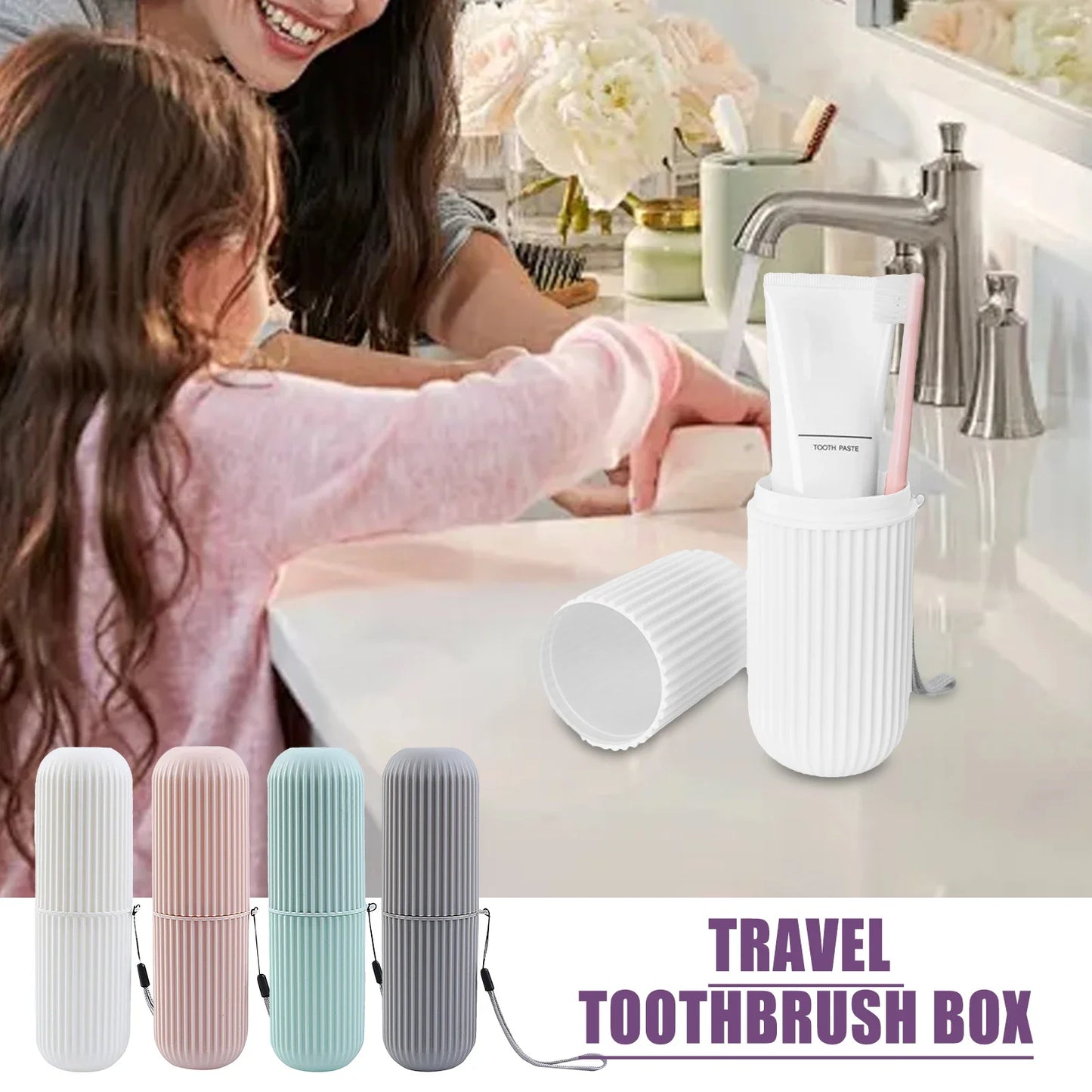 Travel Portable Toothbrush Cup