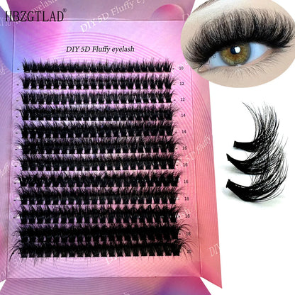 Fluffy Lash Clusters