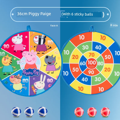 Peppa Pig Touch Ball 2-Year-Old Puzzle Dart Plate