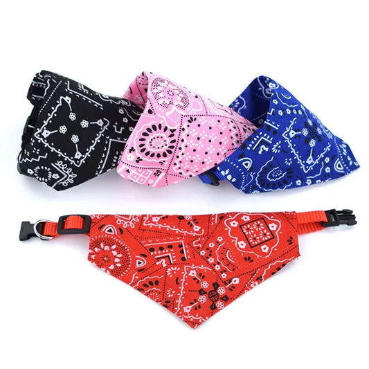 Pet Bandana Collar Scarf for Puppy & Cat Small